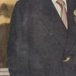 Untitled (Suited Man Holding Key), detail