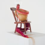 Rina Banerjee, Runaway in rope, liberty protested mirrored in records of menials, natives, and female messages. Massages to the law...