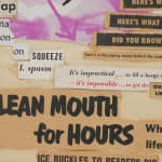Untitled (Lean Mouth), detail