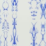 Detail of the center right of INKBLOT DRAWING MAY 4, 2005