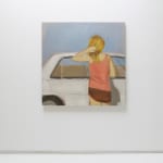 Installation view of Untitled (White Car).