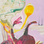 Rina Banerjee, So you heard me the Brown-headed Nuthatch crow, climb high free me, my heart, my vote., 2024