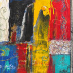 William T. Wiley, Monkey after Seurat Who Love Zoo, 1994