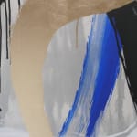 Detail of paint drips.