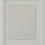 Piece is framed in a white frame.