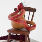 Rina Banerjee, Runaway in rope, liberty protested mirrored in records of menials, natives, and female messages. Massages to the law...