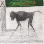 William T. Wiley, Monkey after Seurat Who Love Zoo, 1994