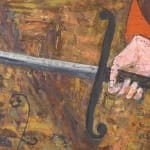 William T. Wiley, Monkey after Seurat Who Love Zoo, 1994