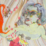 Rina Banerjee, Runaway in rope, liberty protested mirrored in records of menials, natives, and female messages. Massages to the law...