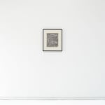 Installation view of UNTITLED FEBRUARY 28, 1967