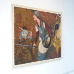 William T. Wiley, Monkey after Seurat Who Love Zoo, 1994