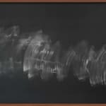 Jessica Wynne Mitchell Faulk #1 Columbia University erased chalkboard with mathematical writing
