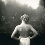 Sally Mann Immediate Family series, Vinland, Jessie with braids and white underwear