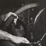 Imogen Cunningham, The Hands of Roi Partridge at the Etching Press 2, 1932