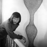 Imogen Cunningham, Ruth Asawa Leaning on Railing, 1951