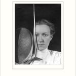Imogen Cunningham, Helene Mayer, Fencer, 1935