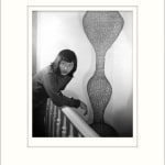 Imogen Cunningham, Ruth Asawa Leaning on Railing, 1951