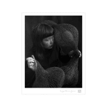 Imogen Cunningham, Ruth Asawa Holding a Form Within a Form Sculpture, 1951
