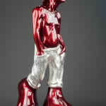 Le Siffleur 85 Resin Red & Silver Pants