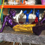 Bigfoot 100 Resin Candy Purple & Gold Pants