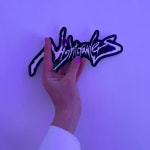 Alice Bucknell, Nightcrawlers sticker, 2025