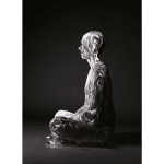 Julian Voss-Andreae, Sitting Man, 2019
