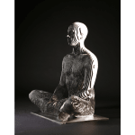 Julian Voss-Andreae, Sitting Man, 2019