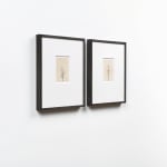 Peter Liversidge, Pair of Winter Drawings 6vs6 and 5vs3, 2024