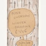 Peter Liversidge, Pair of Winter Drawings 6vs6 and 5vs3, 2024