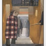 Aubrey Levinthal, Descending Subway (Stairs), 2025