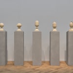 Ian Hamilton Finlay, Five Finials, 1999