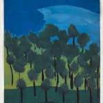 Frank Walter, Green Trees with Sea View