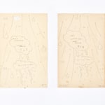 Peter Liversidge, Pair of Winter Drawings 8vs13 and 11vs11 , 2024