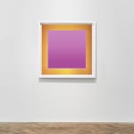 Garry Fabian Miller, The Colour Field: gold embraces the softest pink, 2021