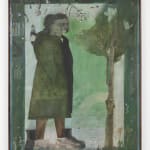 Aubrey Levinthal, Rittenhouse Lady with Cherry Trees, 2025