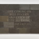Ian Hamilton Finlay, Sheffield: Falkland Memorial, 1992