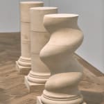 Ian Hamilton Finlay, Three Pedestals: Robespierre, Saint-Just, Couthon, 1987