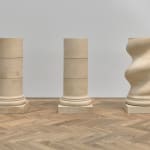 Ian Hamilton Finlay, Three Pedestals: Robespierre, Saint-Just, Couthon, 1987