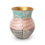 Yui Tsujimura, Natural Glaze Hanging Vase 自然釉提瓶, 2024