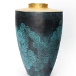 Yui Tsujimura, Natural Glaze Hanging Vase 自然釉提瓶, 2024