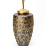 Yui Tsujimura, Natural Glaze Hanging Vase 自然釉提瓶, 2024