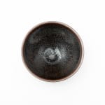 Noriyuki Furutani, Yuteki Tenmoku Tea Bowl (fired in anagama kiln) - 油滴天目茶盌（穴窯焼成）