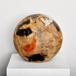 Yui Tsujimura, Natural Ash Glaze Wide-Lipped Jar 自然釉広口壷, 2020
