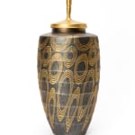 Yui Tsujimura, Natural Glaze Hanging Vase 自然釉提瓶, 2024