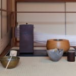 Jihei Murase, 銀彩面取茶杓（仕覆付） Silver-Edged Tea Scoop, 2022