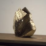 Yui Tsujimura, Natural Ash Glaze Wide-Lipped Jar 自然釉広口壷, 2020