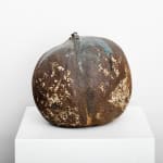 Yui Tsujimura, Natural Ash Glaze Wide-Lipped Jar 自然釉広口壷, 2020