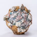 Yui Tsujimura, Natural Glaze Hanging Vase 自然釉提瓶, 2024