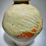 Kai Tsujimura, Kohiki Vase, 粉引花入, 2021