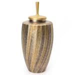 Yui Tsujimura, Natural Glaze Hanging Vase 自然釉提瓶, 2024